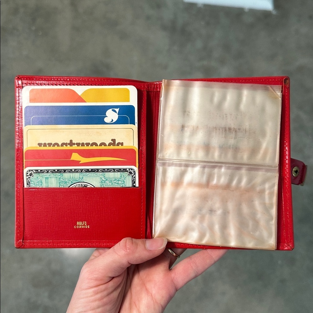 Vintage Rolfs Cowhide Wallet - Picture 10 of 12